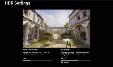 HDR settings for LG OLED TV :: Assassin's Creed Odyssey .